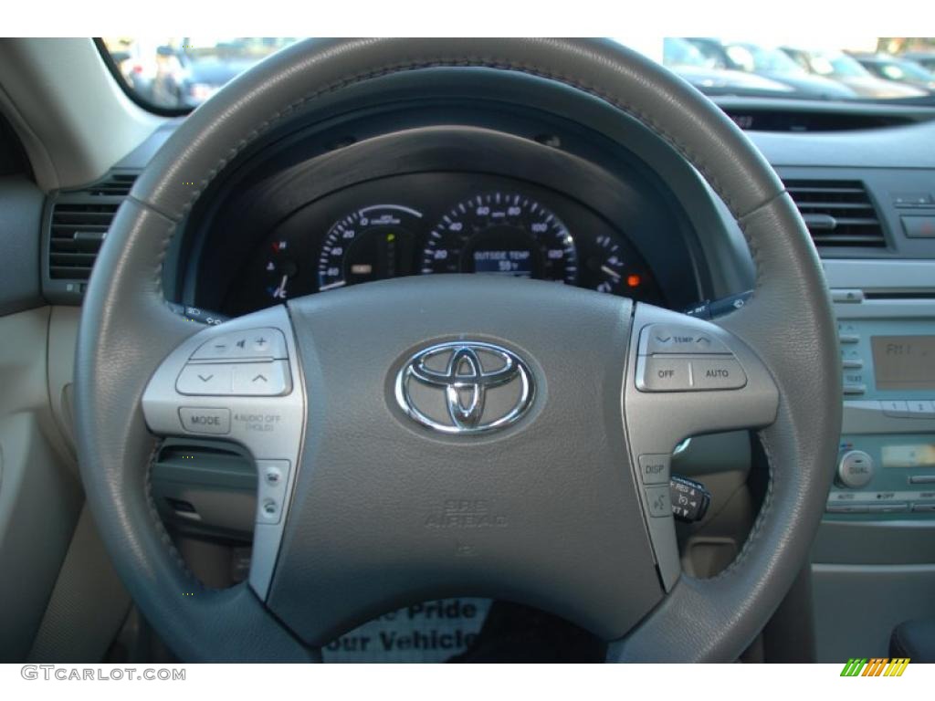 2008 Camry Hybrid - Blue Ribbon Metallic / Bisque photo #33