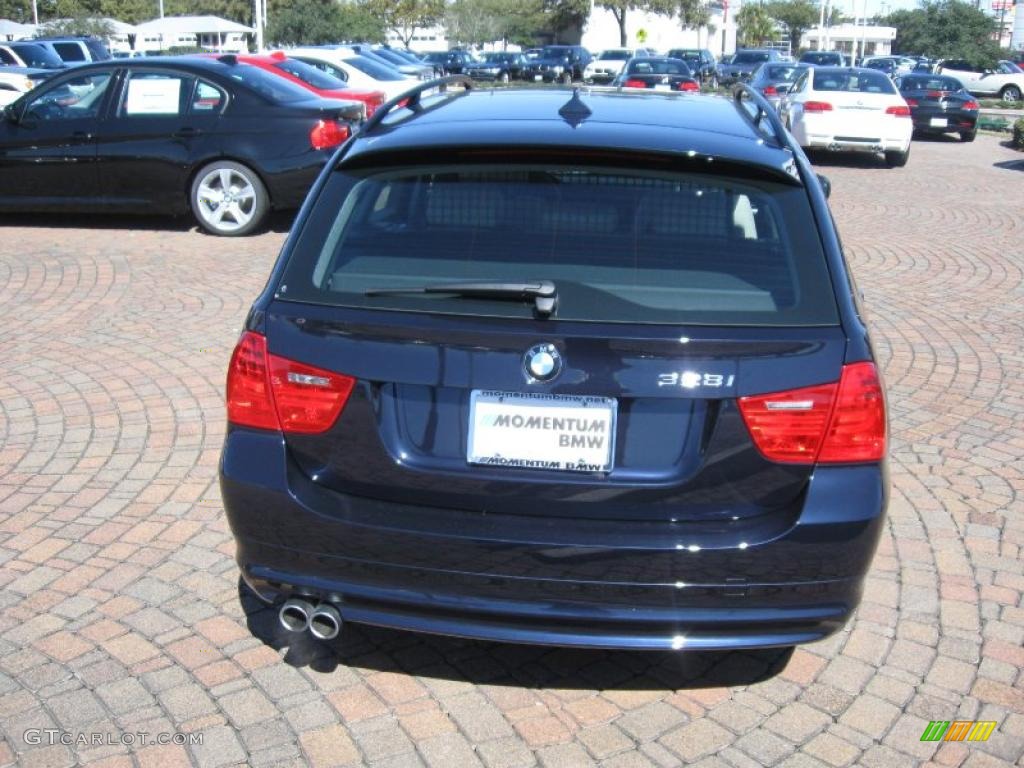 2009 3 Series 328i Sport Wagon - Monaco Blue Metallic / Grey Dakota Leather photo #6