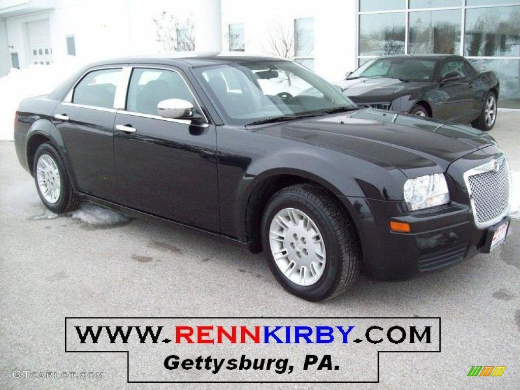 Brilliant Black Chrysler 300