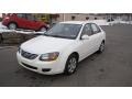 2009 Clear White Kia Spectra EX Sedan  photo #2