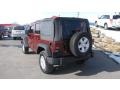 2007 Red Rock Crystal Pearl Jeep Wrangler Unlimited X 4x4  photo #8