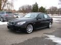 2010 Jet Black BMW 5 Series 550i Sedan  photo #1