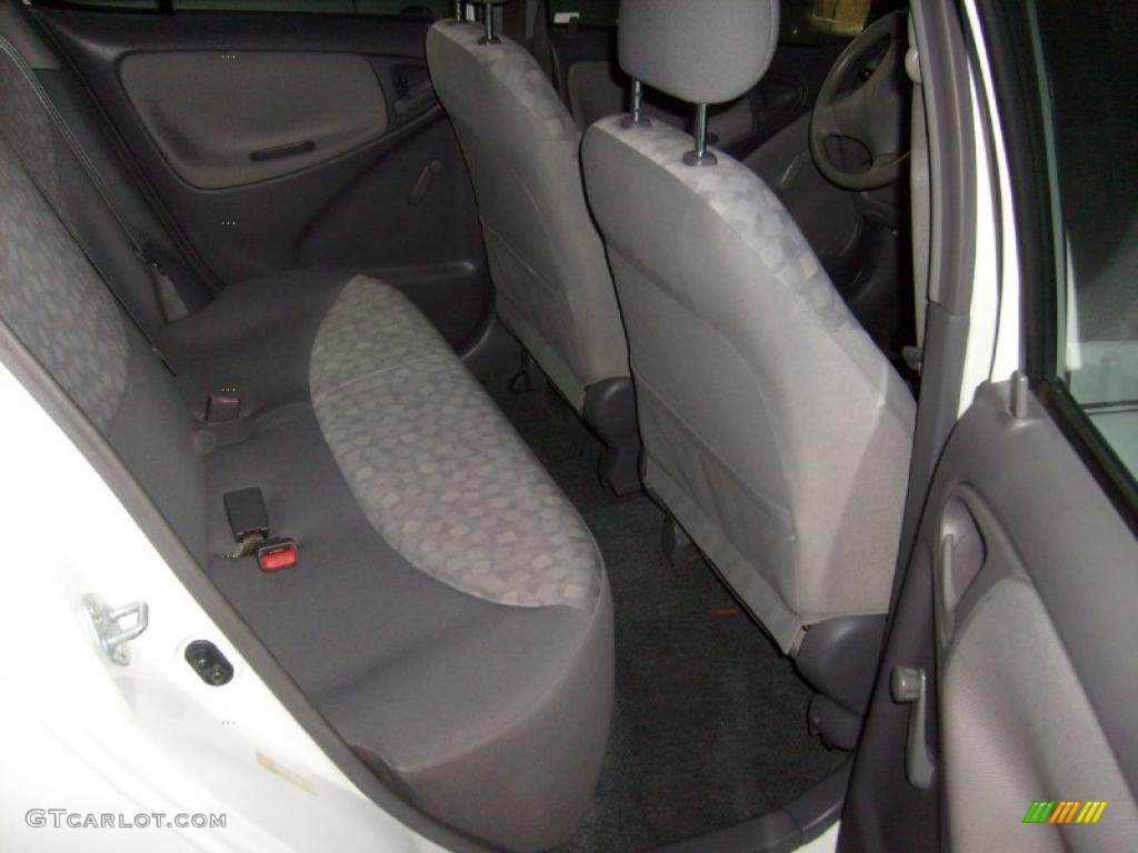 2000 ECHO Sedan - Super White / Shadow Gray photo #11