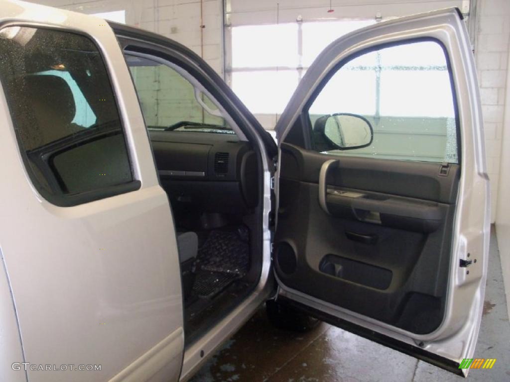 2009 Silverado 1500 LT Extended Cab - Silver Birch Metallic / Dark Titanium photo #19