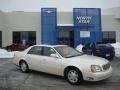 2002 White Diamond Pearl Cadillac DeVille Sedan  photo #1