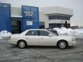 2002 White Diamond Pearl Cadillac DeVille Sedan  photo #2