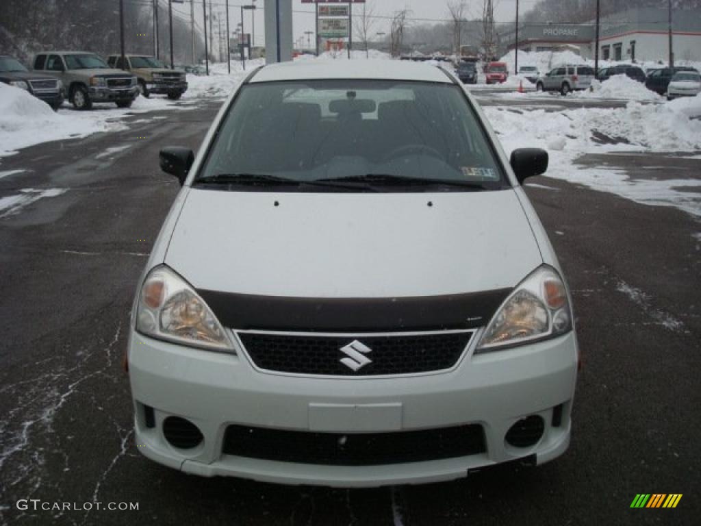 2006 Aerio SX AWD Sport Wagon - White Pearl / Black photo #6