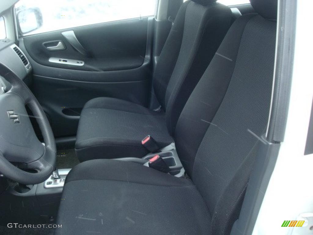 2006 Aerio SX AWD Sport Wagon - White Pearl / Black photo #8