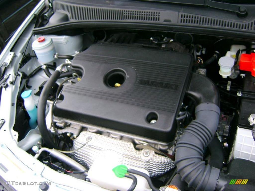 2009 SX4 Sedan - Vapor Blue Metallic / Black photo #19