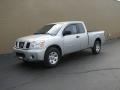 2006 Radiant Silver Nissan Titan XE King Cab  photo #2