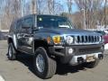 2008 Graphite Metallic Hummer H3   photo #3