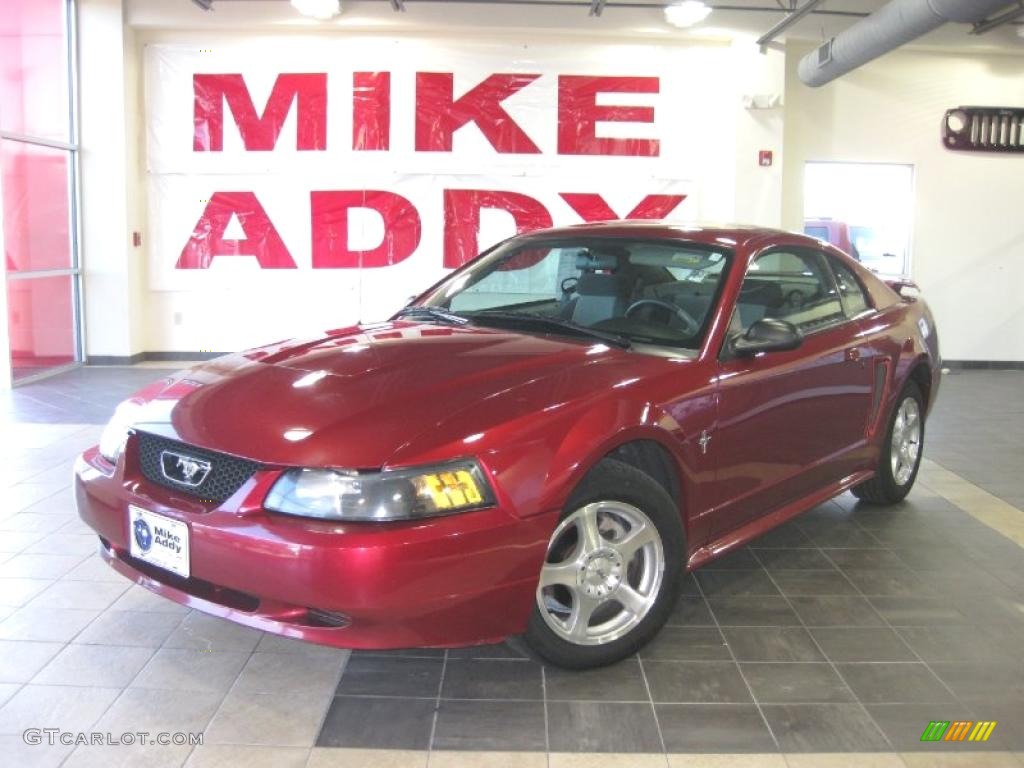 2003 Redfire Metallic Ford Mustang V6 Coupe 25920312