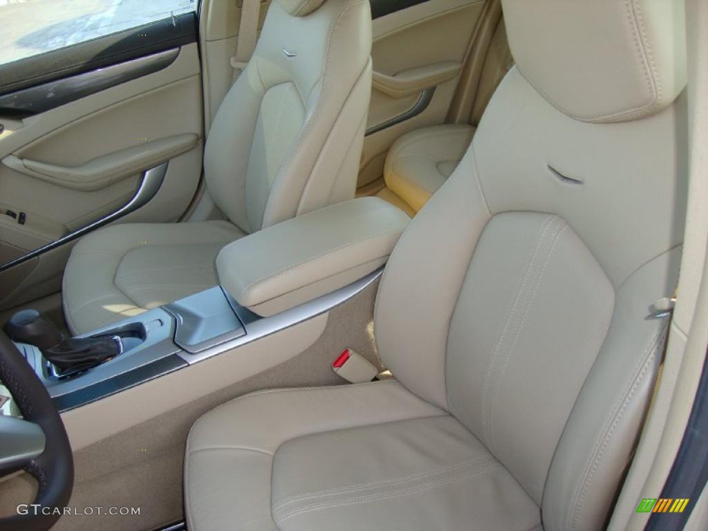 2009 CTS Sedan - Gold Mist / Cashmere/Cocoa photo #12