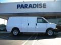 2009 Summit White Chevrolet Express 1500 Cargo Van  photo #3