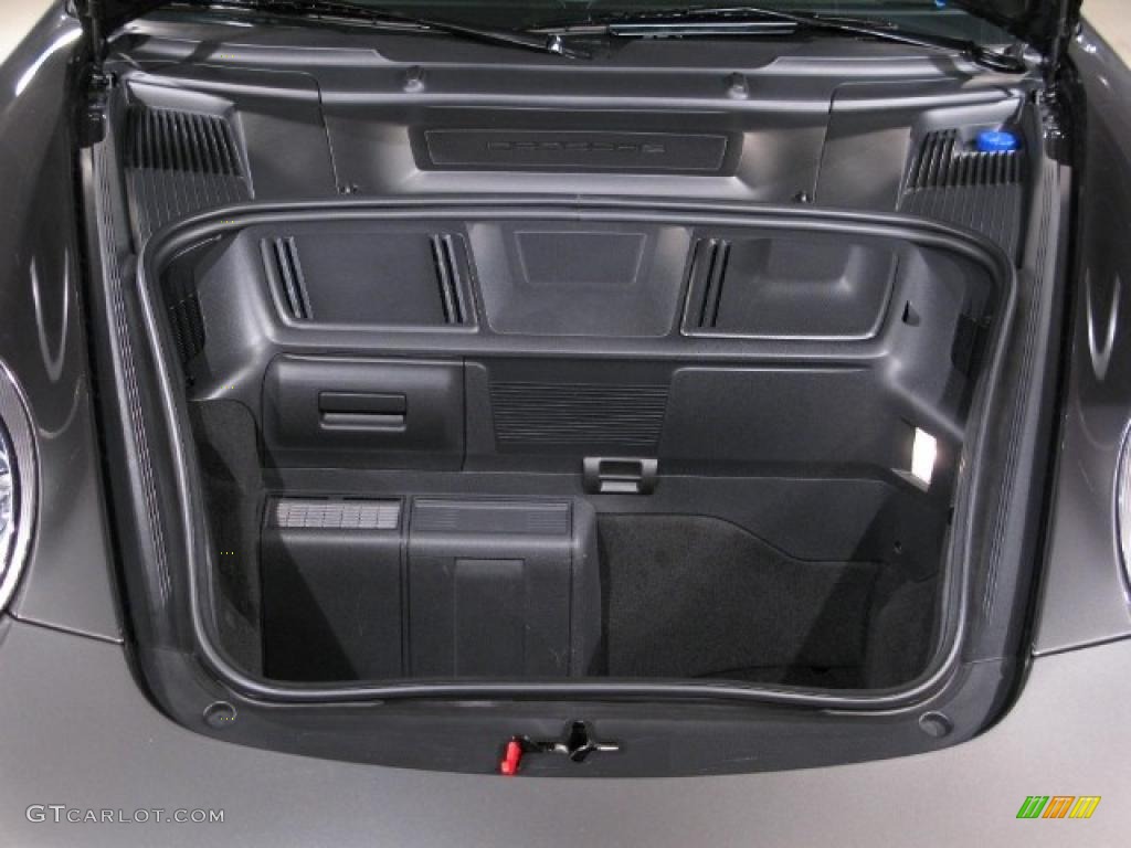2007 911 Turbo Coupe - Slate Grey Metallic / Black photo #16