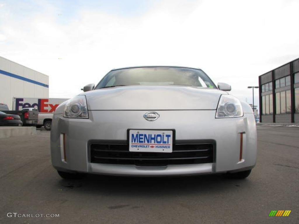 2008 350Z Touring Coupe - Silver Alloy / Charcoal photo #4