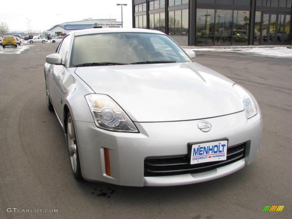 2008 350Z Touring Coupe - Silver Alloy / Charcoal photo #5