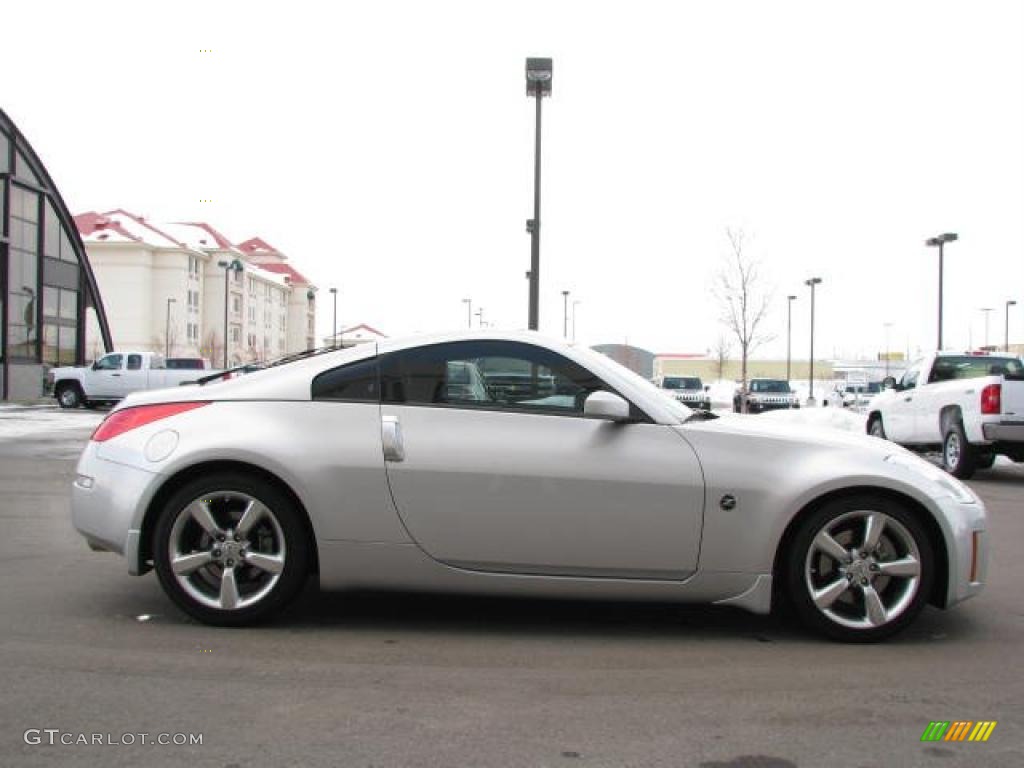 2008 350Z Touring Coupe - Silver Alloy / Charcoal photo #7