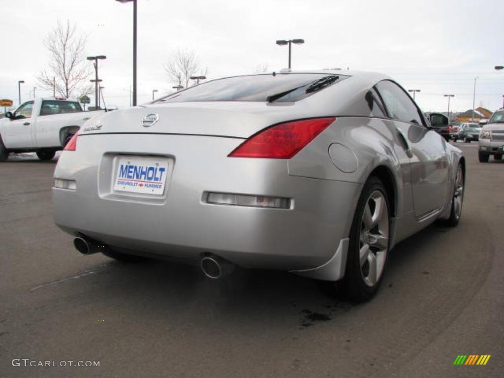 2008 350Z Touring Coupe - Silver Alloy / Charcoal photo #8