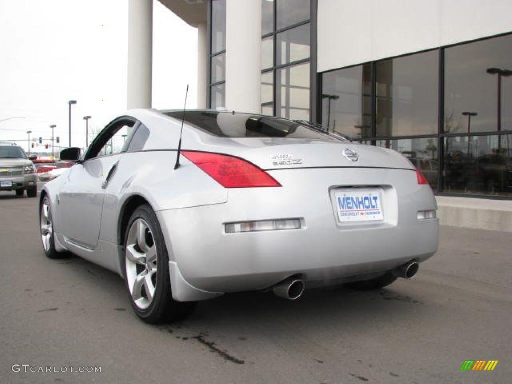 2008 350Z Touring Coupe - Silver Alloy / Charcoal photo #9