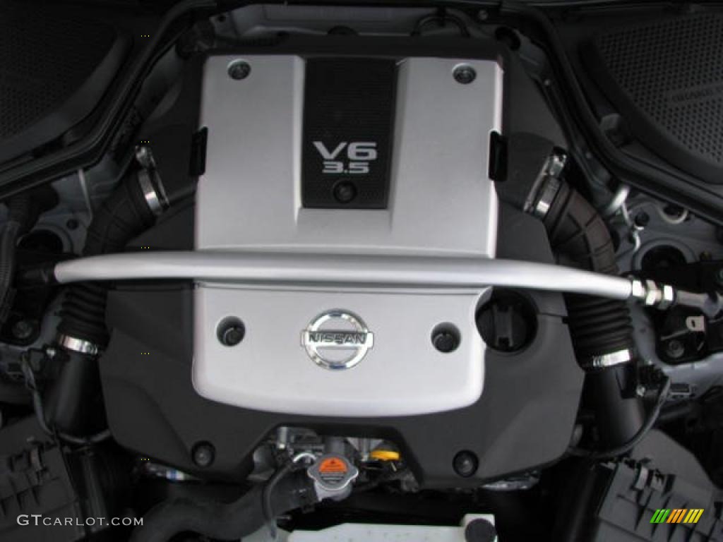 2008 350Z Touring Coupe - Silver Alloy / Charcoal photo #19