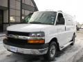 2009 Summit White Chevrolet Express LS 1500 Passenger Van  photo #2