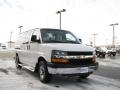 2009 Summit White Chevrolet Express LS 1500 Passenger Van  photo #3