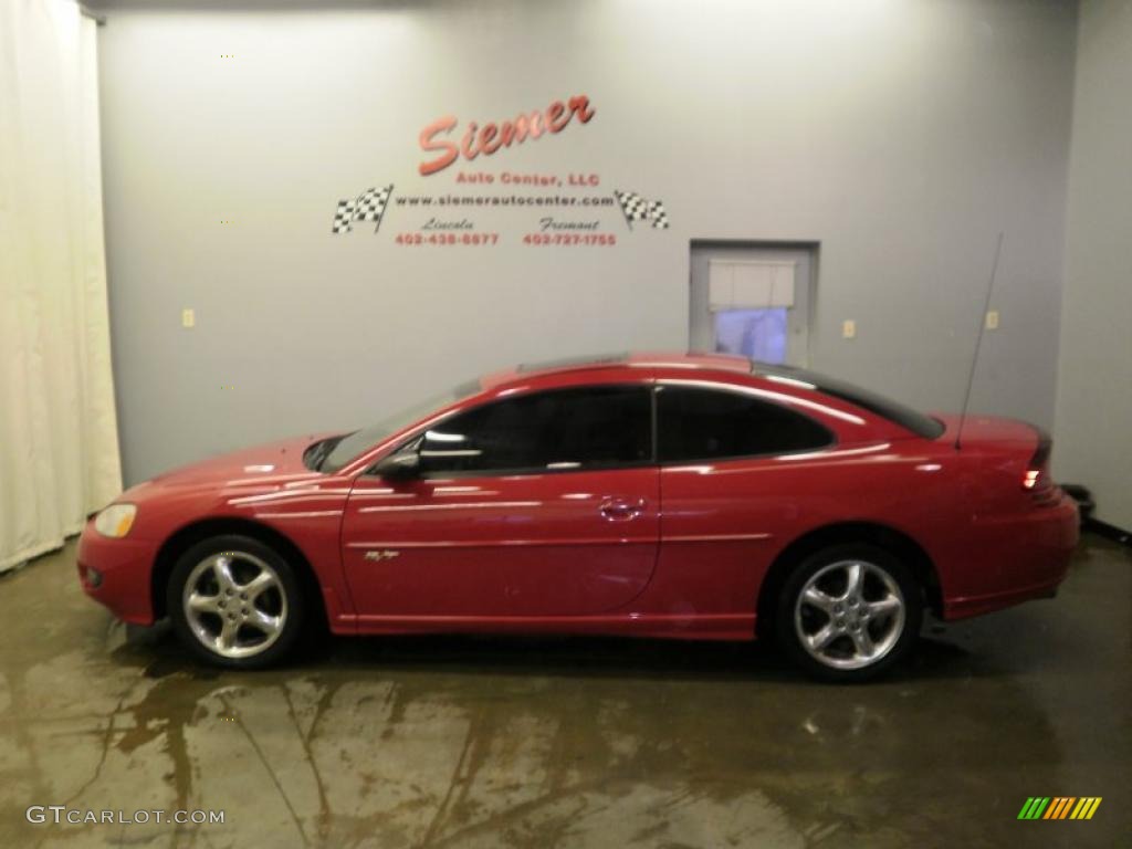 Ruby Red Pearl Dodge Stratus