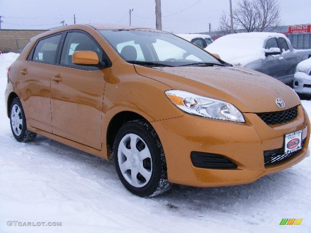 Sundance Metallic Toyota Matrix