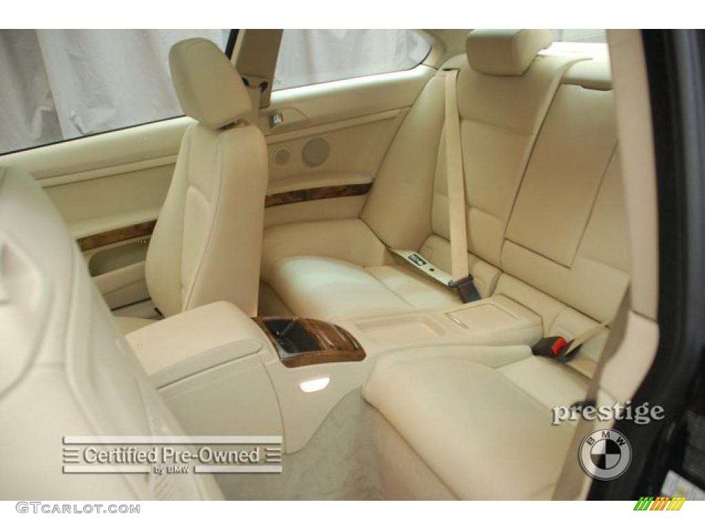 2007 3 Series 328xi Coupe - Monaco Blue Metallic / Beige photo #10