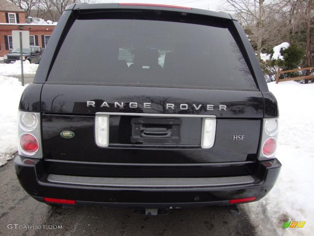 2007 Range Rover HSE - Java Black Pearl / Charcoal photo #3