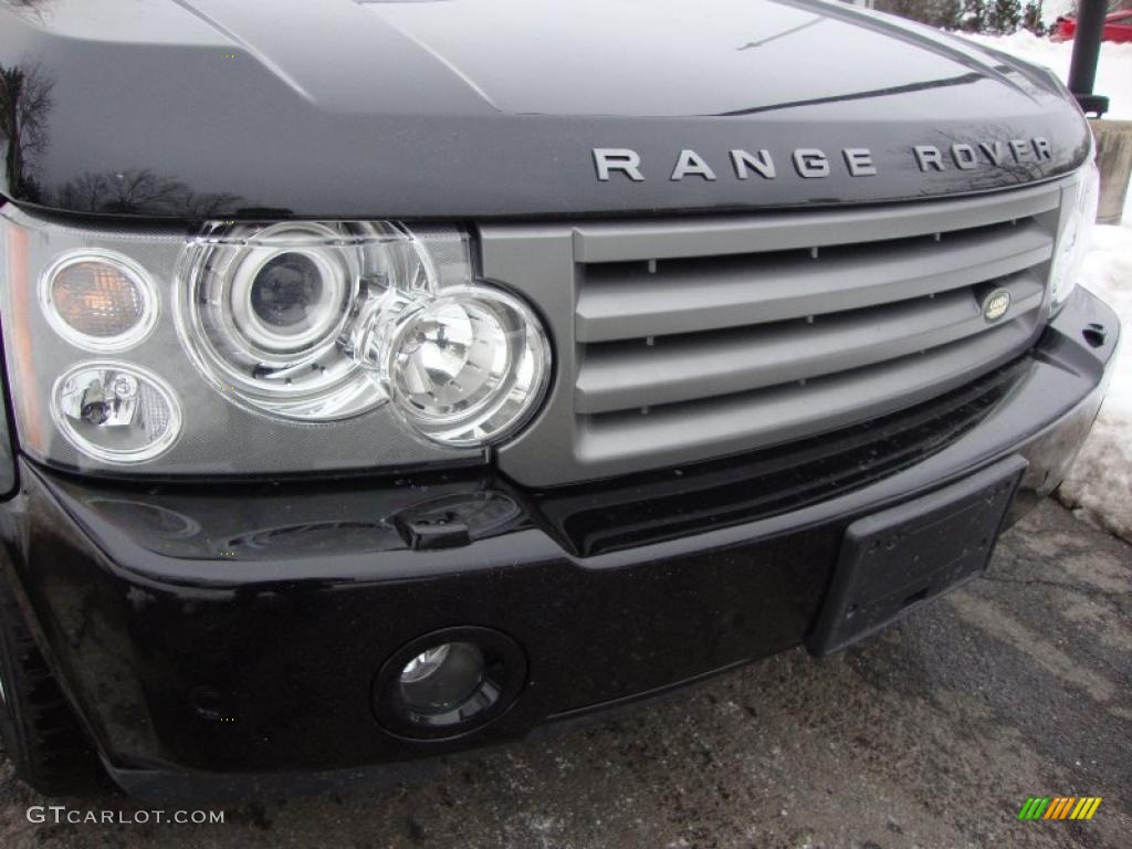 2007 Range Rover HSE - Java Black Pearl / Charcoal photo #6