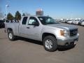 Pure Silver Metallic - Sierra 1500 SLE Extended Cab 4x4 Photo No. 1
