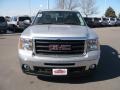 2010 Pure Silver Metallic GMC Sierra 1500 SLE Extended Cab 4x4  photo #2