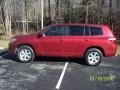 2008 Salsa Red Pearl Toyota Highlander 4WD  photo #3