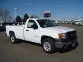 2010 Summit White GMC Sierra 1500 Regular Cab  photo #1