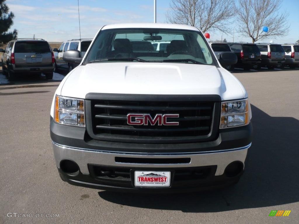 2010 Sierra 1500 Extended Cab 4x4 - Summit White / Ebony photo #2