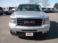 2010 Pure Silver Metallic GMC Sierra 1500 SLT Crew Cab 4x4  photo #2