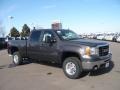 Steel Gray Metallic 2010 GMC Sierra 2500HD SLT Crew Cab 4x4