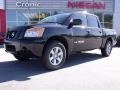 Galaxy Black 2010 Nissan Titan XE Crew Cab