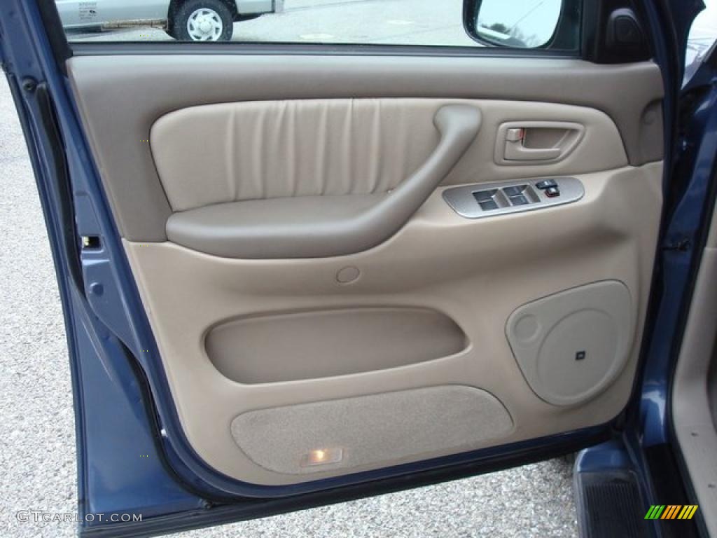 2007 Sequoia Limited 4WD - Bluesteel Mica / Taupe photo #20