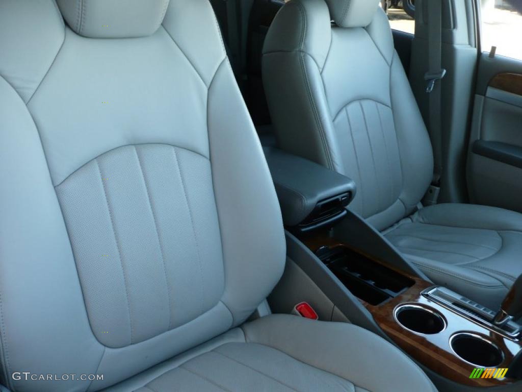 2009 Enclave CXL AWD - Quicksilver Metallic / Dark Titanium/Titanium photo #21