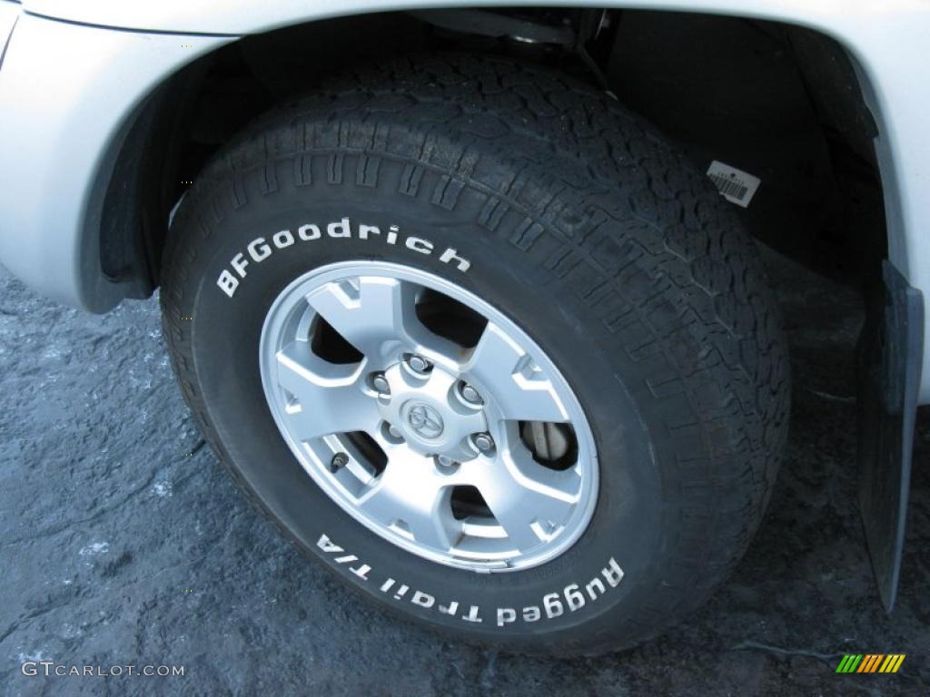 2008 Tacoma V6 PreRunner TRD Double Cab - Silver Streak Mica / Graphite Gray photo #9