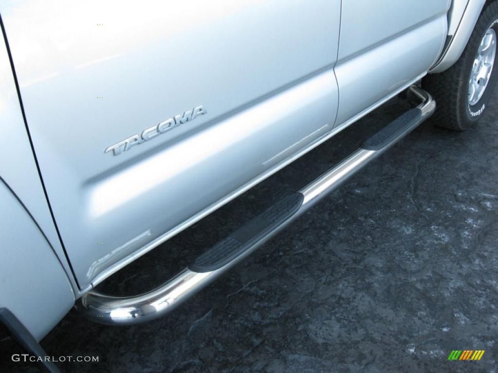 2008 Tacoma V6 PreRunner TRD Double Cab - Silver Streak Mica / Graphite Gray photo #10