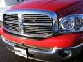 2007 Flame Red Dodge Ram 1500 Big Horn Edition Quad Cab 4x4  photo #31