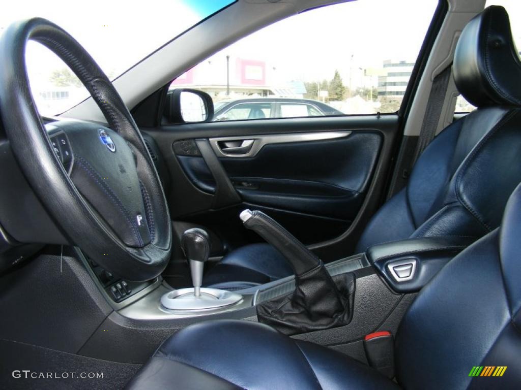 Nordkap Black/Blue R Metallic Interior 2007 Volvo S60 R AWD Photo #25978883