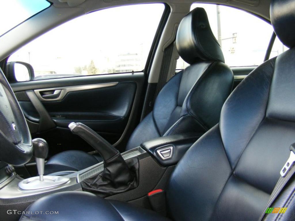 Nordkap Black/Blue R Metallic Interior 2007 Volvo S60 R AWD Photo #25978895