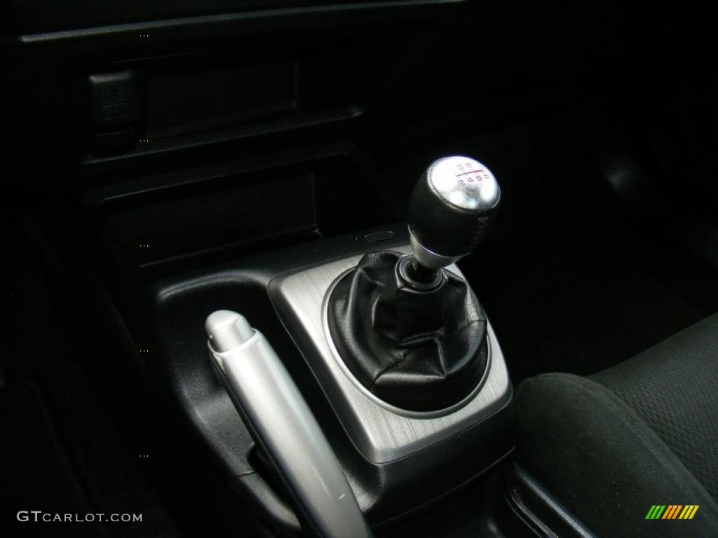 2006 Civic Si Coupe - Galaxy Gray Metallic / Black photo #13