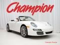 2008 Carrara White Porsche 911 Carrera 4S Cabriolet  photo #1