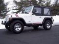 2000 Stone White Jeep Wrangler SE 4x4  photo #8